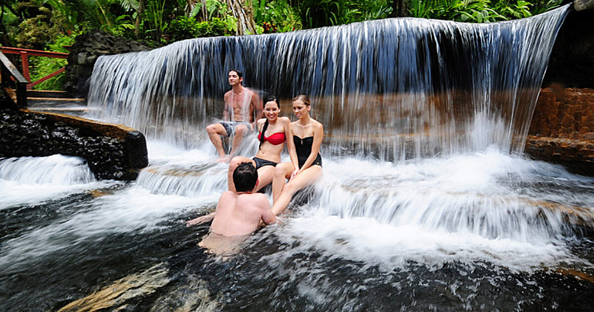 La Fortuna Waterfall + Arenal Volcano + Thermal River