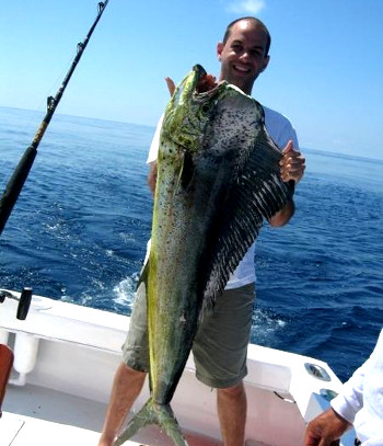 Mahi Mahi fish caught in Costa Rica